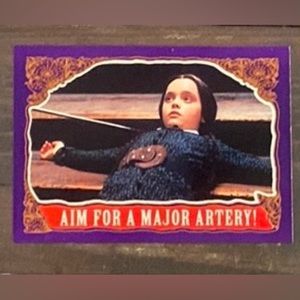 🐰Adam’s family glossy movie cards Wednesday Adams